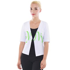 I Lovetennis Cropped Button Cardigan by Greencreations