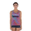 Fractal Bright Fantasy Design Sport Tank Top  View1