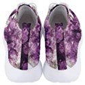 Amethyst purple violet Geode Slice Men s Lightweight High Top Sneakers View4