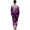 Amethyst purple violet Geode Slice OnePiece Jumpsuit (Ladies)  View2