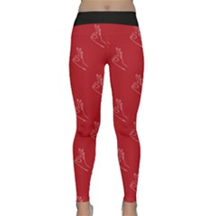 A-ok Perfect Handsign Maga Pro-trump Patriot On Maga Red Background Classic Yoga Leggings by snek