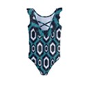 Decorative pattern Kids  Frill Swimsuit View2