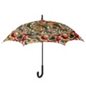 Abstract Background Pattern Art Hook Handle Umbrellas (Medium) View3