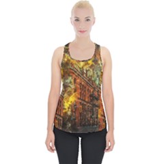 Flat Iron Building Architecture Piece Up Tank Top by Pakrebo