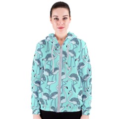 Bird Flemish Picture Women s Zipper Hoodie by Mariart