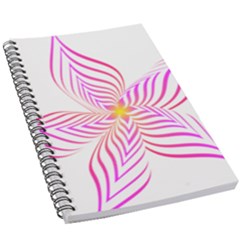 Petal Flower 5 5  X 8 5  Notebook by Mariart