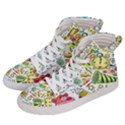 Doodle New Year Party Celebration Women s Hi-Top Skate Sneakers View2