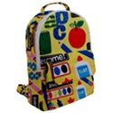 Fabric Cloth Textile Clothing Flap Pocket Backpack (Large) View2