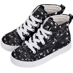 Fabric Cloth Textile Clothing Kids  Hi-top Skate Sneakers by Pakrebo