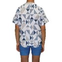 Geometric Triangle Modern Mosaic Kids  Short Sleeve Swimwear View2