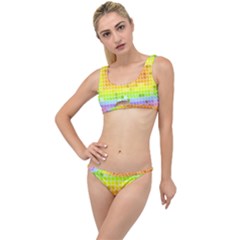 Pattern Geometric Square Art The Little Details Bikini Set by Pakrebo