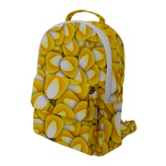 Pattern Background Corn Kernels Flap Pocket Backpack (large) by Pakrebo