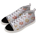 Wallpaper Pattern Abstract Men s Mid-Top Canvas Sneakers View2