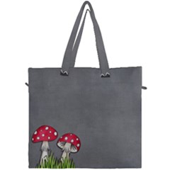 Mushroom Season Canvas Travel Bag by WensdaiAmbrose