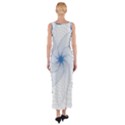 Spirograph Pattern Geometric Fitted Maxi Dress View2