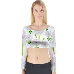 Zappwaits Long Sleeve Crop Top by zappwaits