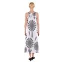 zappwaits flowers black Sleeveless Maxi Dress View2