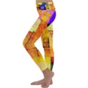 Too Square, Don t Care. Kids  Lightweight Velour Classic Yoga Leggings View2