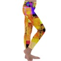 Too Square, Don t Care. Kids  Lightweight Velour Classic Yoga Leggings View3