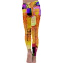 Too Square, Don t Care. Kids  Lightweight Velour Classic Yoga Leggings View4