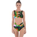 Pattern Fishes Escher Bandaged Up Bikini Set  View1