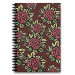 Roses Red 5 5  X 8 5  Notebook by WensdaiAmbrose