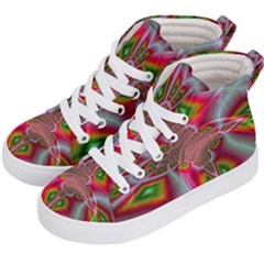 Fractal Art Pictures Digital Art Kids  Hi-top Skate Sneakers by Pakrebo