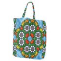 Mandala Background Colorful Pattern Giant Grocery Tote View1