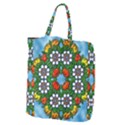 Mandala Background Colorful Pattern Giant Grocery Tote View2