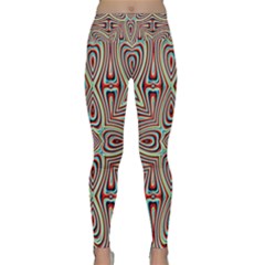 Background Image Color Colorful Lightweight Velour Classic Yoga Leggings by Pakrebo