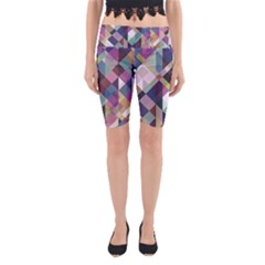 Geometric Sense Yoga Cropped Leggings by WensdaiAmbrose