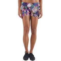 Geometric Sense Yoga Shorts by WensdaiAmbrose