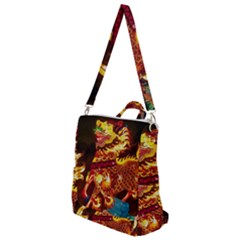 Dragon Lights Crossbody Backpack by Riverwoman