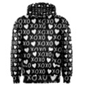 XO Valentines day pattern Men s Pullover Hoodie View1