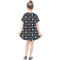 XO Valentines day pattern Kids  Smock Dress View2