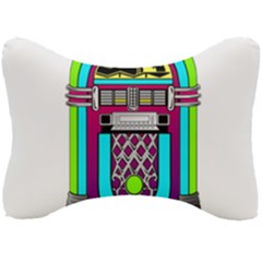 Jukebox Music Music Player Seat Head Rest Cushion by Wegoenart