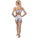 Vintage Old Fashioned Animal Wild Tied Up Two Piece Swimsuit View2