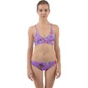 Dinosaurs - Violet Wrap Around Bikini Set View1