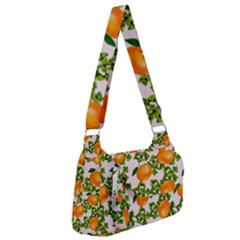 Citrus Tropical Orange Pink Post Office Delivery Bag by snowwhitegirl