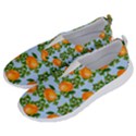 Citrus Tropical Orange Blue No Lace Lightweight Shoes View2