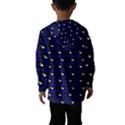 Eyes Blue Plaid Hooded Windbreaker (Kids) View2