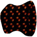 Kawaii Pumpkin Black Velour Head Support Cushion View4