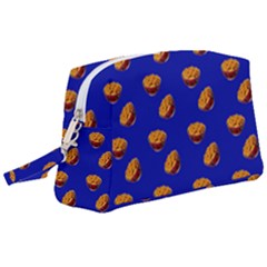 Kawaii Chips Blue Wristlet Pouch Bag (large) by snowwhitegirl