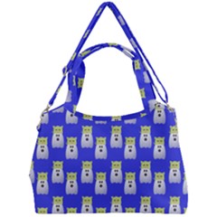 Ghost Pet Blue Double Compartment Shoulder Bag by snowwhitegirl