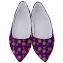 Victorian Crosses Purple Women s Low Heels View1