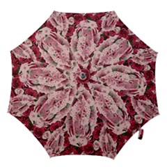 Guadalupe Roses Hook Handle Umbrellas (large) by snowwhitegirl