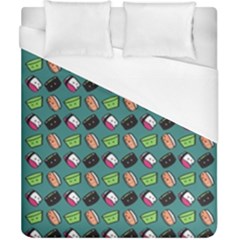 That Is How I Roll - Turquoise Duvet Cover (california King Size) by WensdaiAmbrose