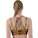 Awesome Steampunk Easter Egg With Flowers, Clocks And Gears Line Them Up Sports Bra View2