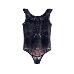 Fractal Mandelbulb 3d Action Kids  Frill Swimsuit by Pakrebo