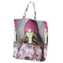 Cute In Pink Giant Grocery Tote View2